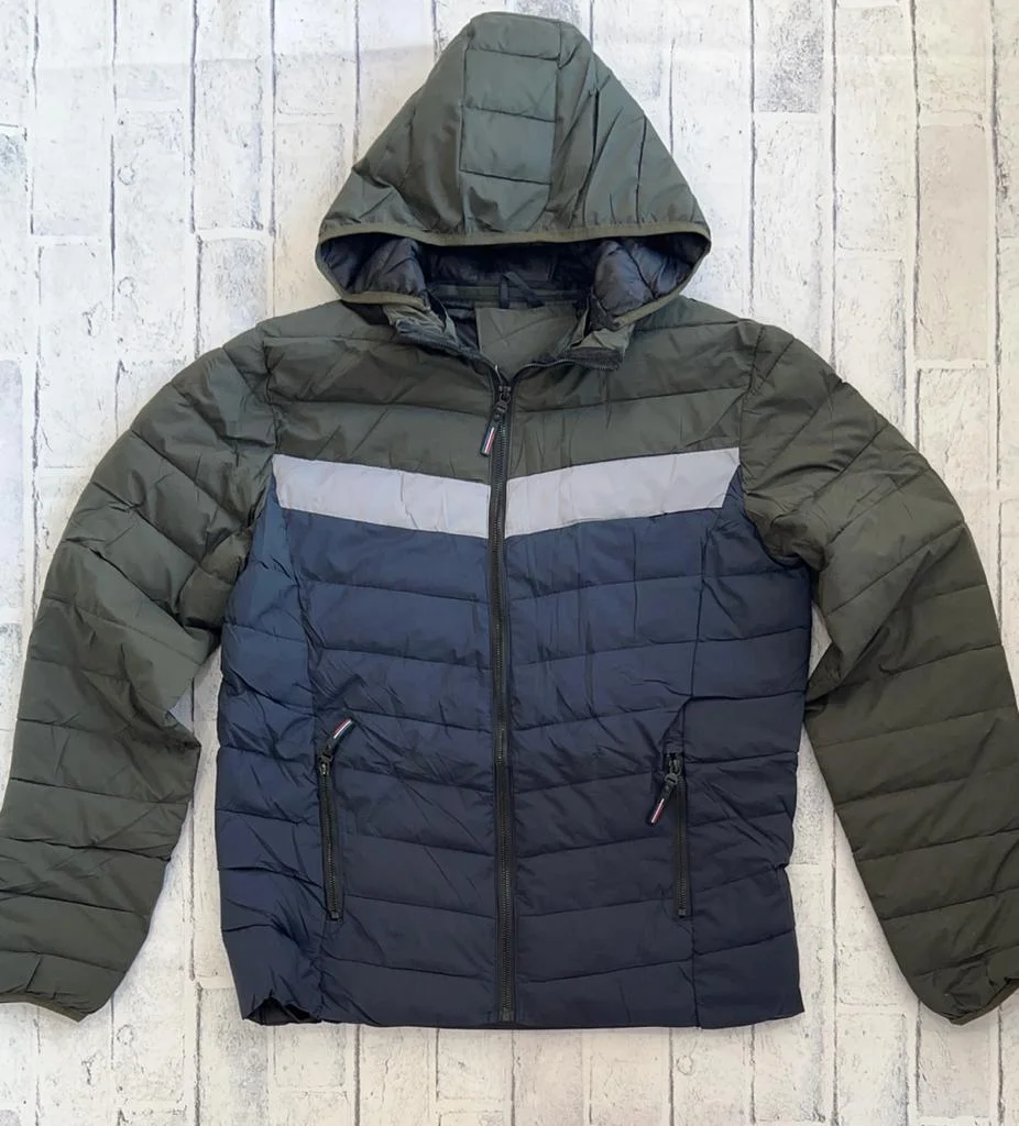 Campera de abrigo combinada