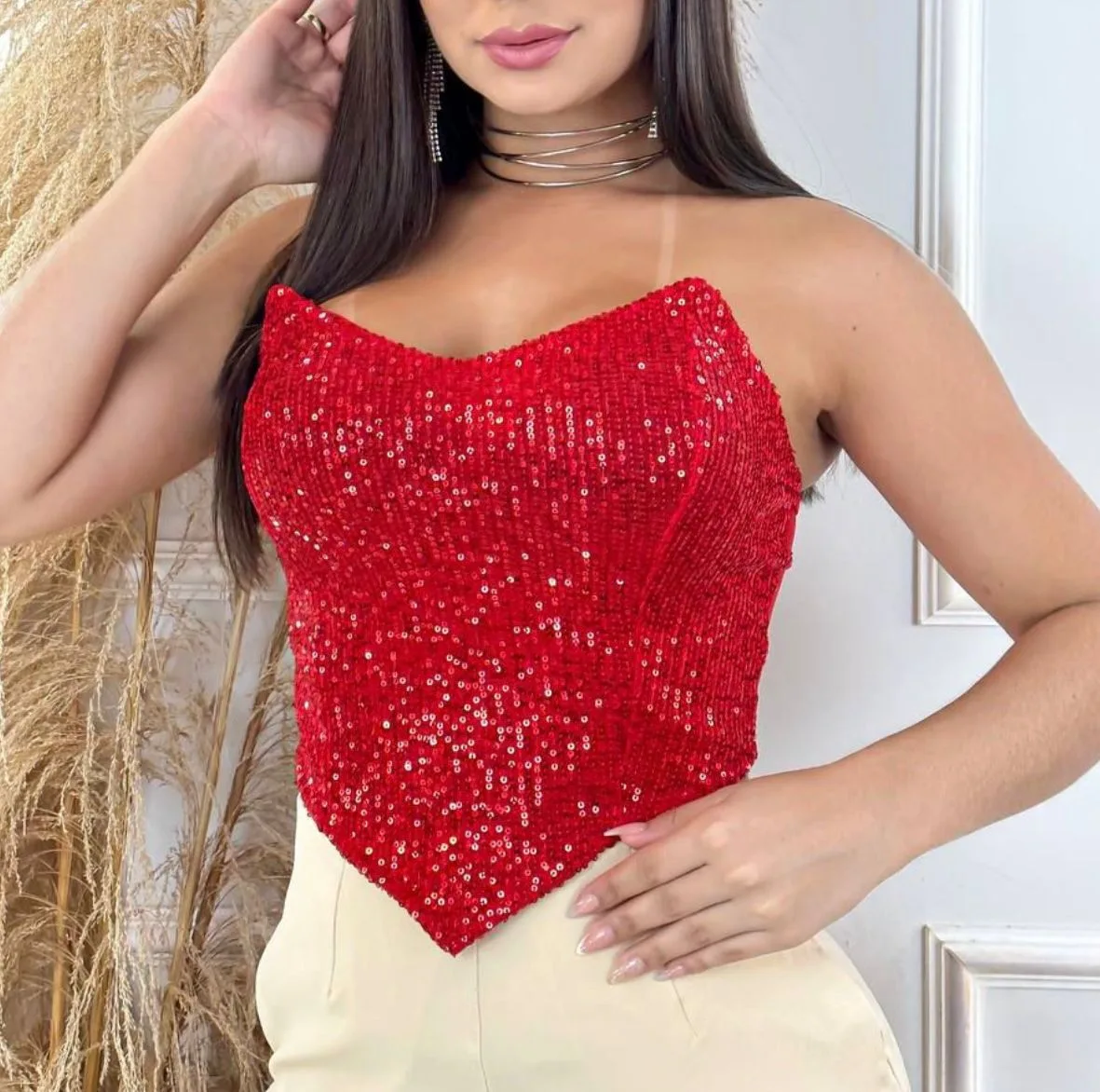Corset brilloso - Imagen 3