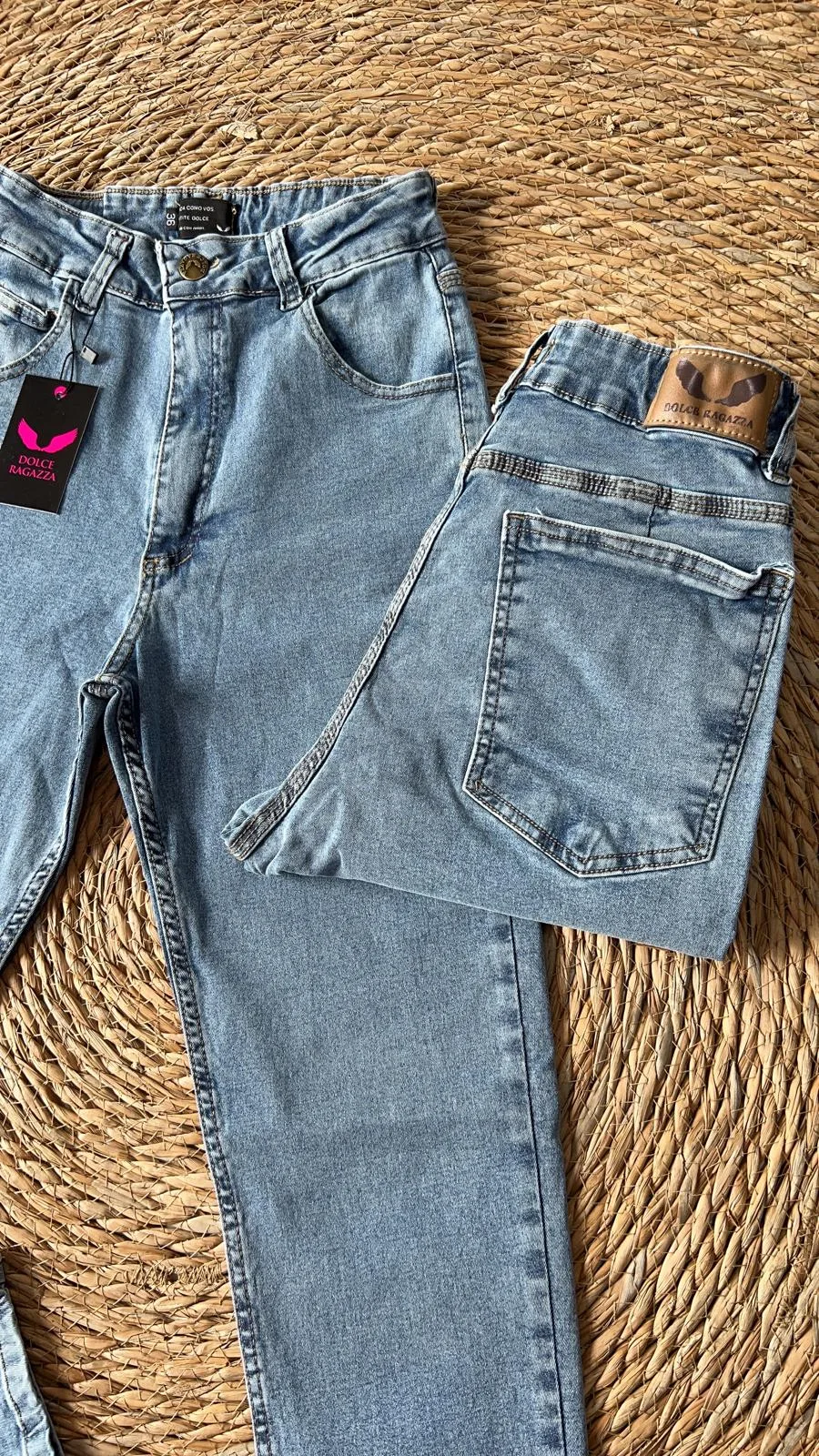 Jeans Dolce chupin claro - Imagen 3