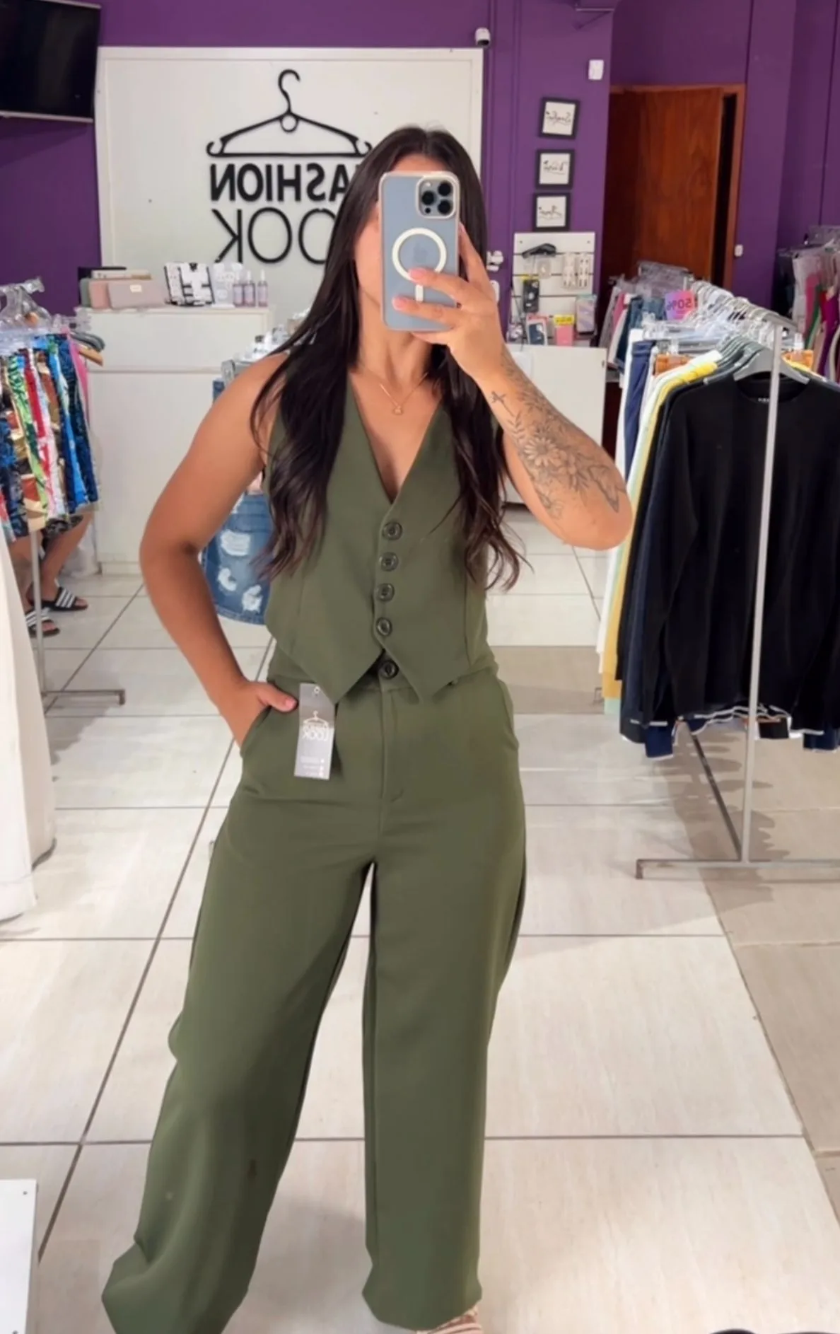 Conjunto Chaleco y Pantalón - Imagen 6